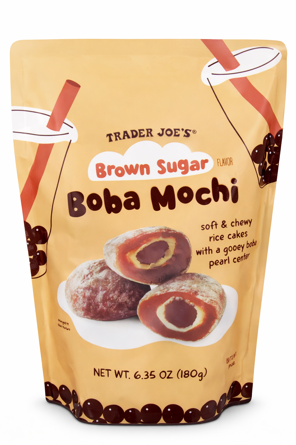 Trader Joe's Brown Sugar Flavor Boba Mochi