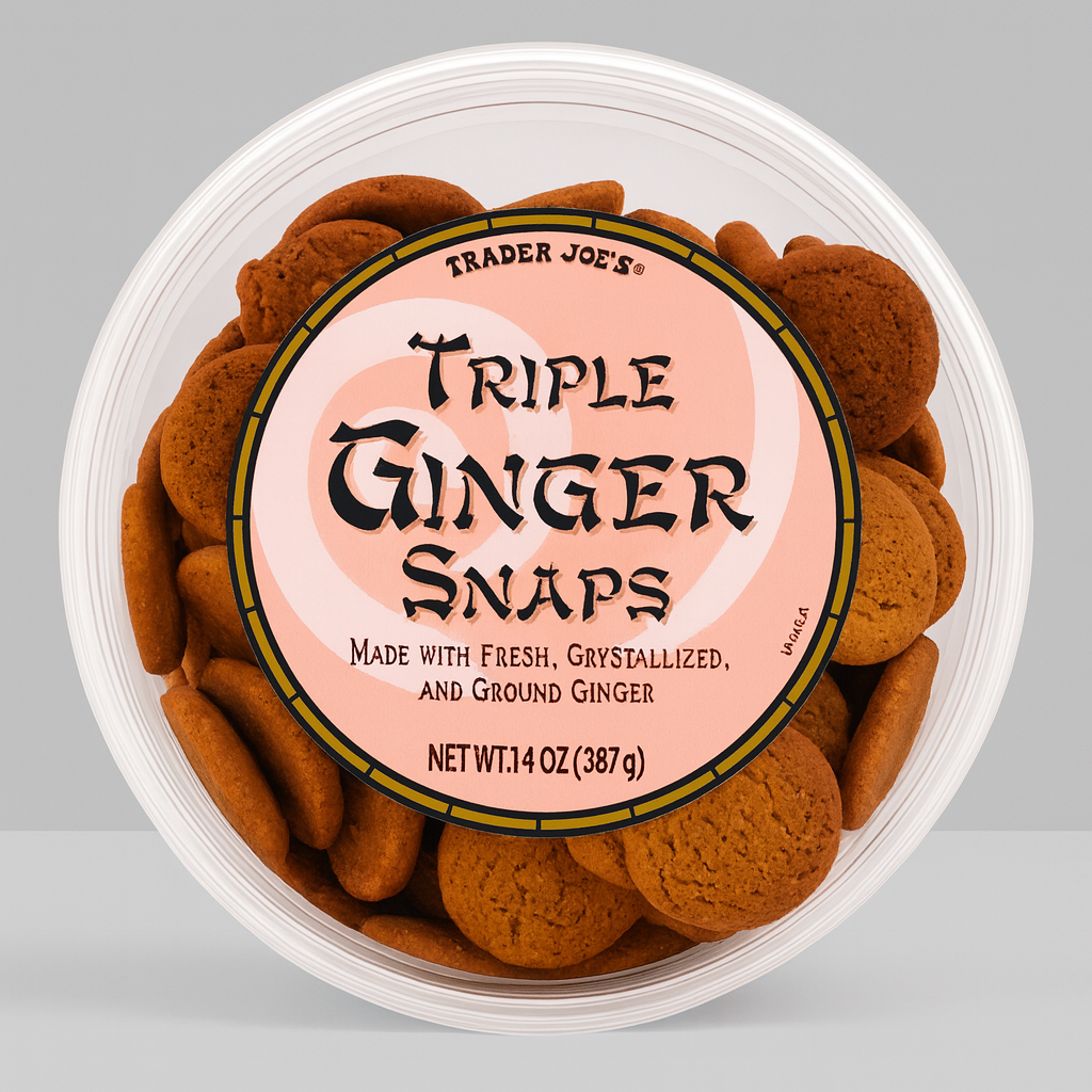 Biscuits aux trois gingembres