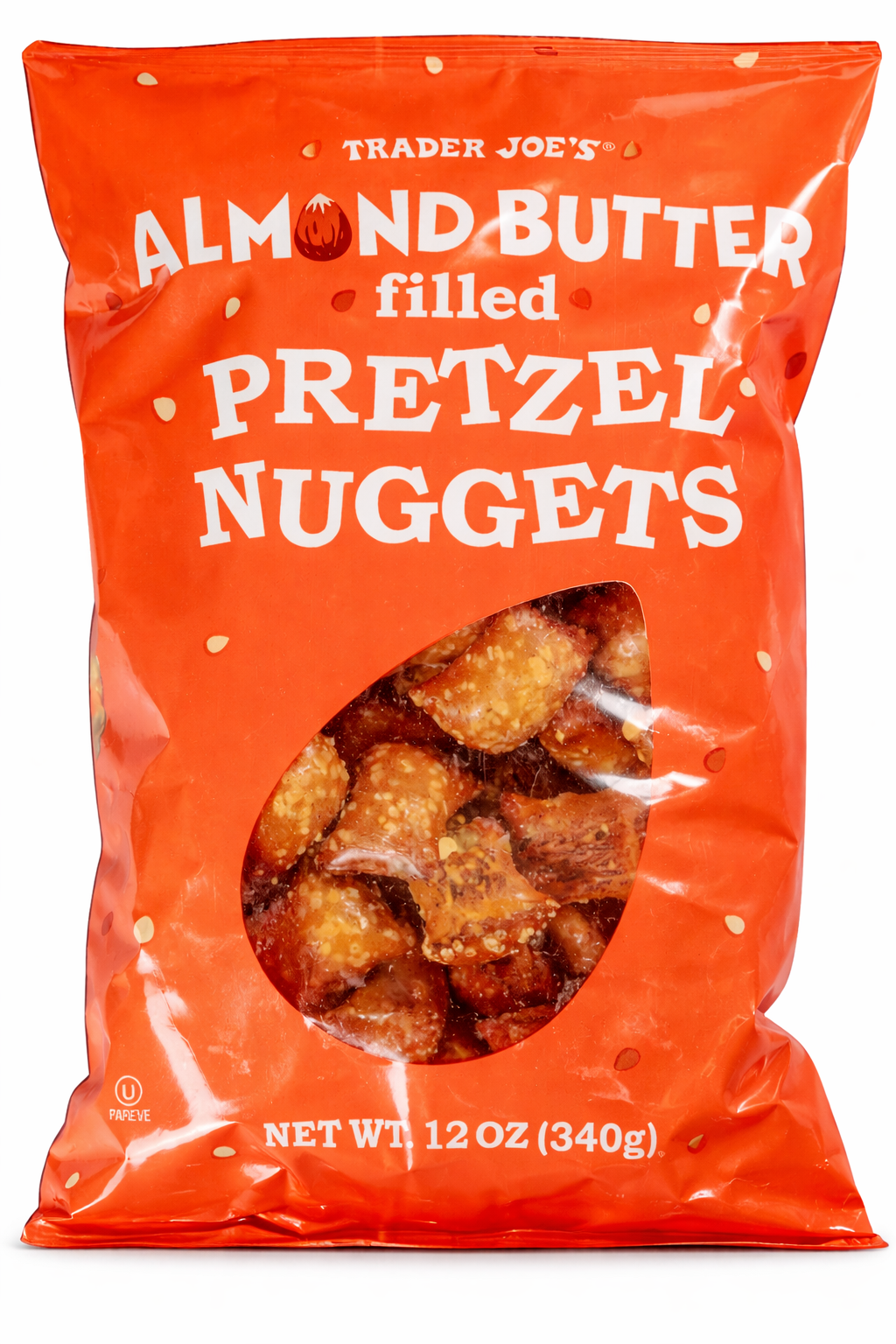 Almond Butter Filled Pretzel Nuggets