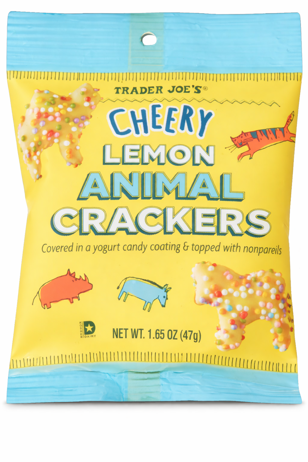 Cheery Lemon Animal Crackers