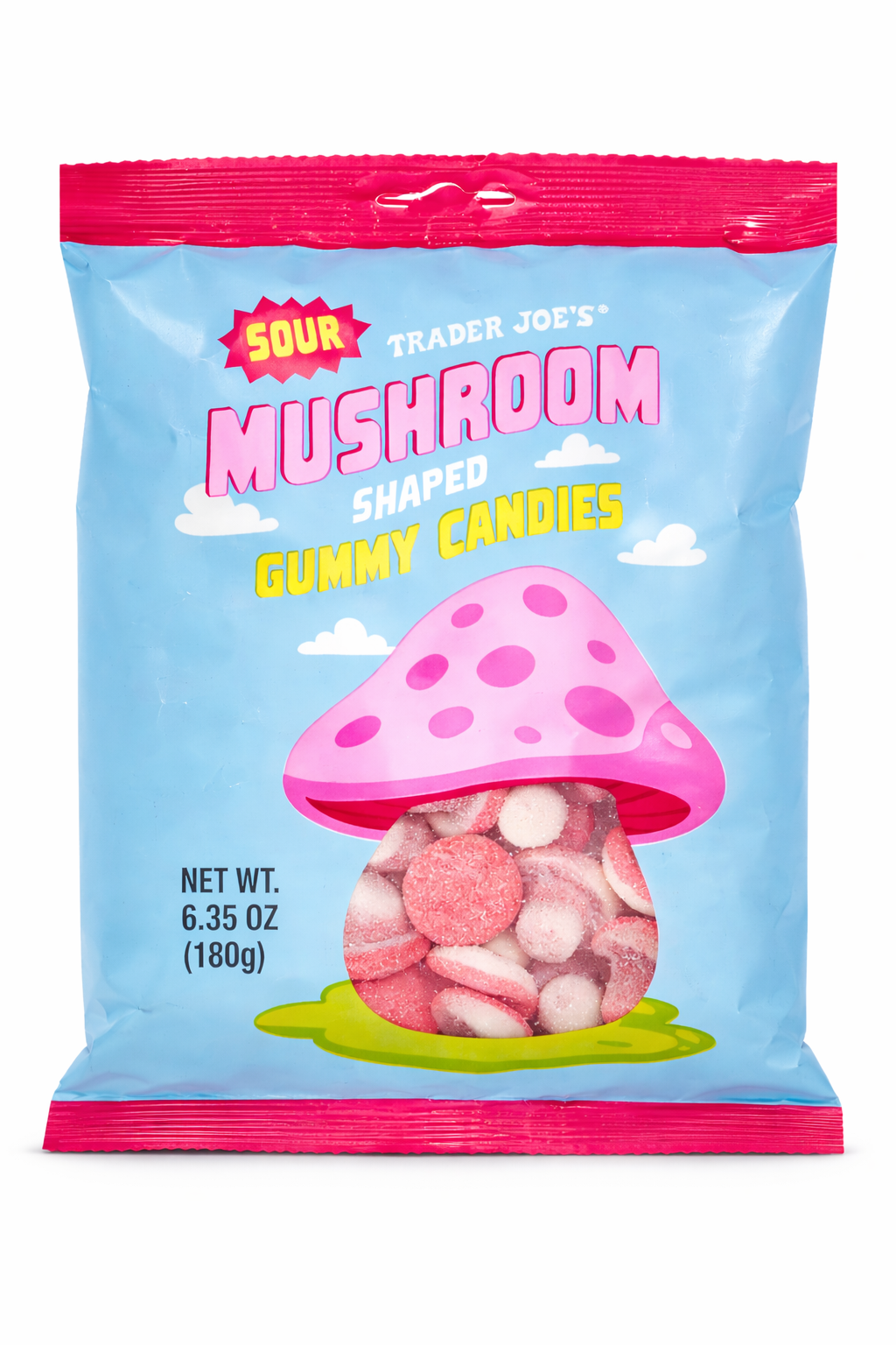 Mushroom Shaped Gummy Candies