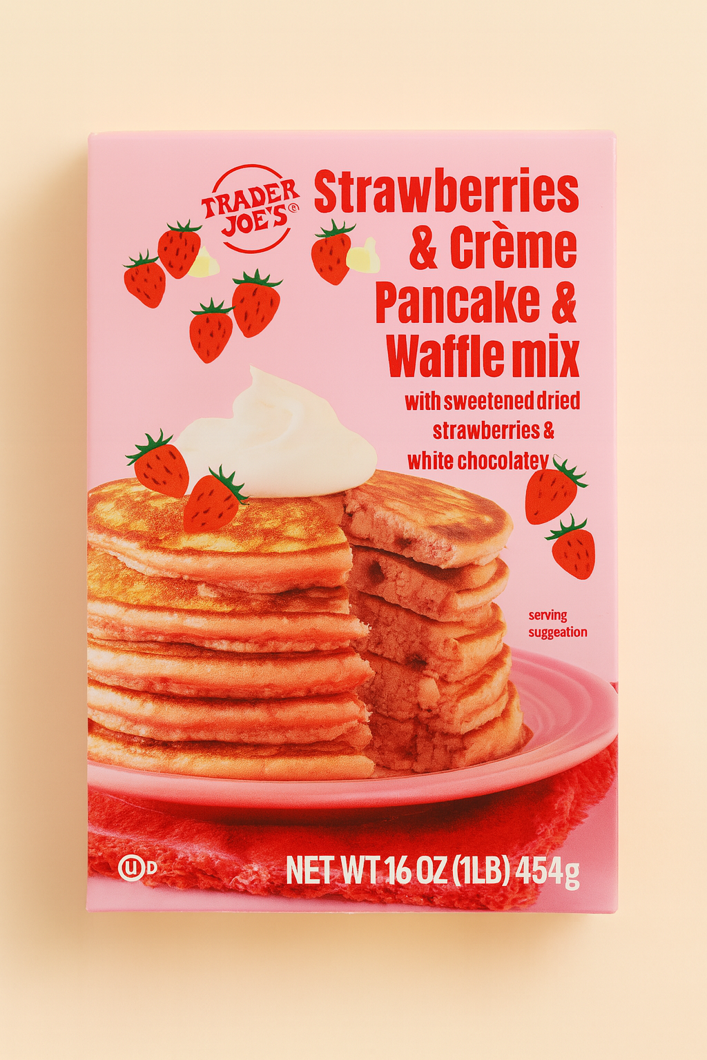 Strawberries & Crème Pancake & Waffle Mix