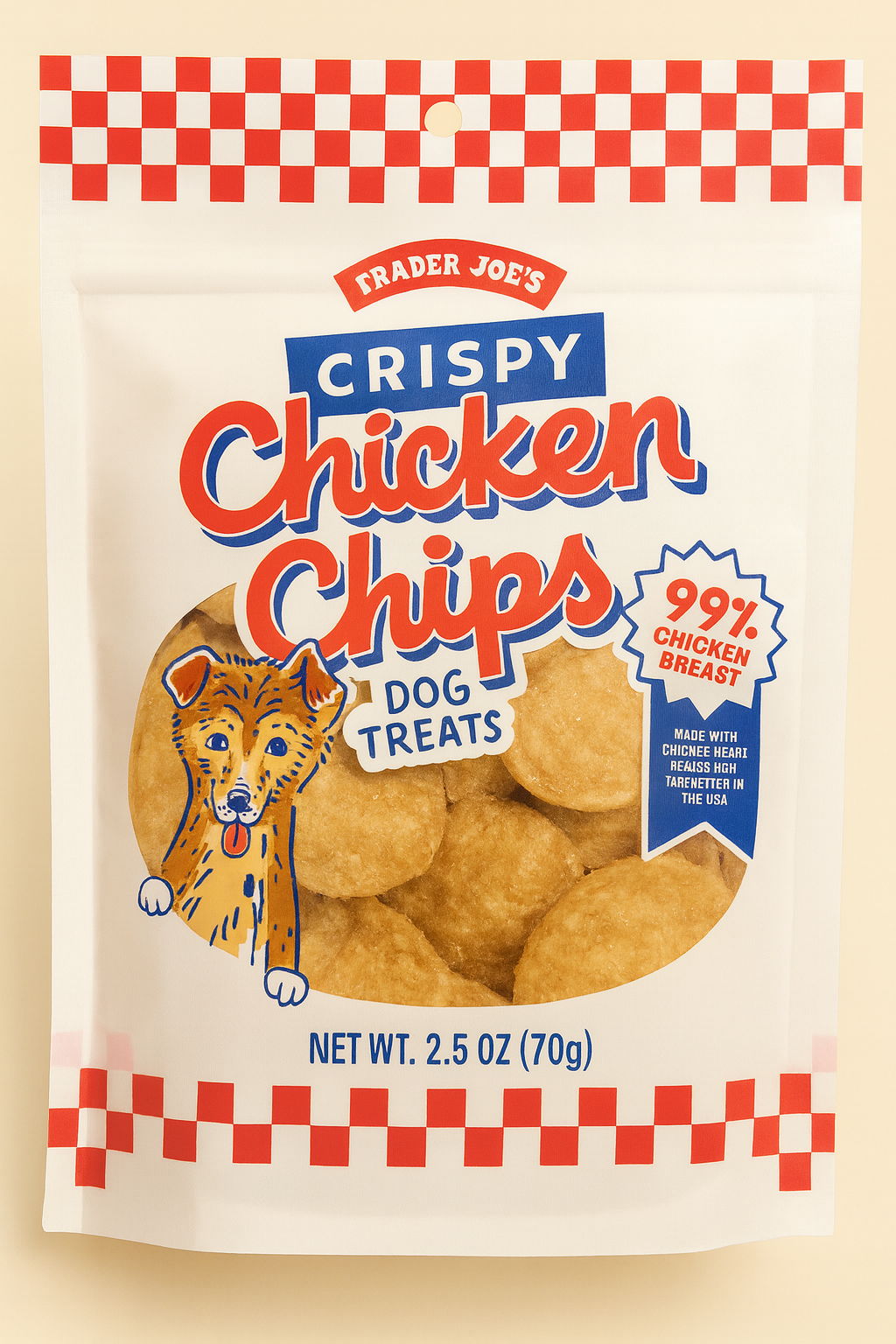 Crispy Chicken Chips Dog Treats