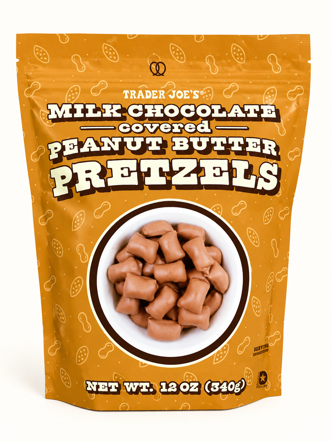 Trader Joe's Milk Chocolate Covered Peanut Butter Pretzels