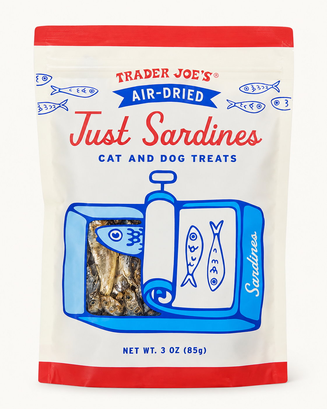 Trader Joe's Just Sardines Cat and Dog Treats
