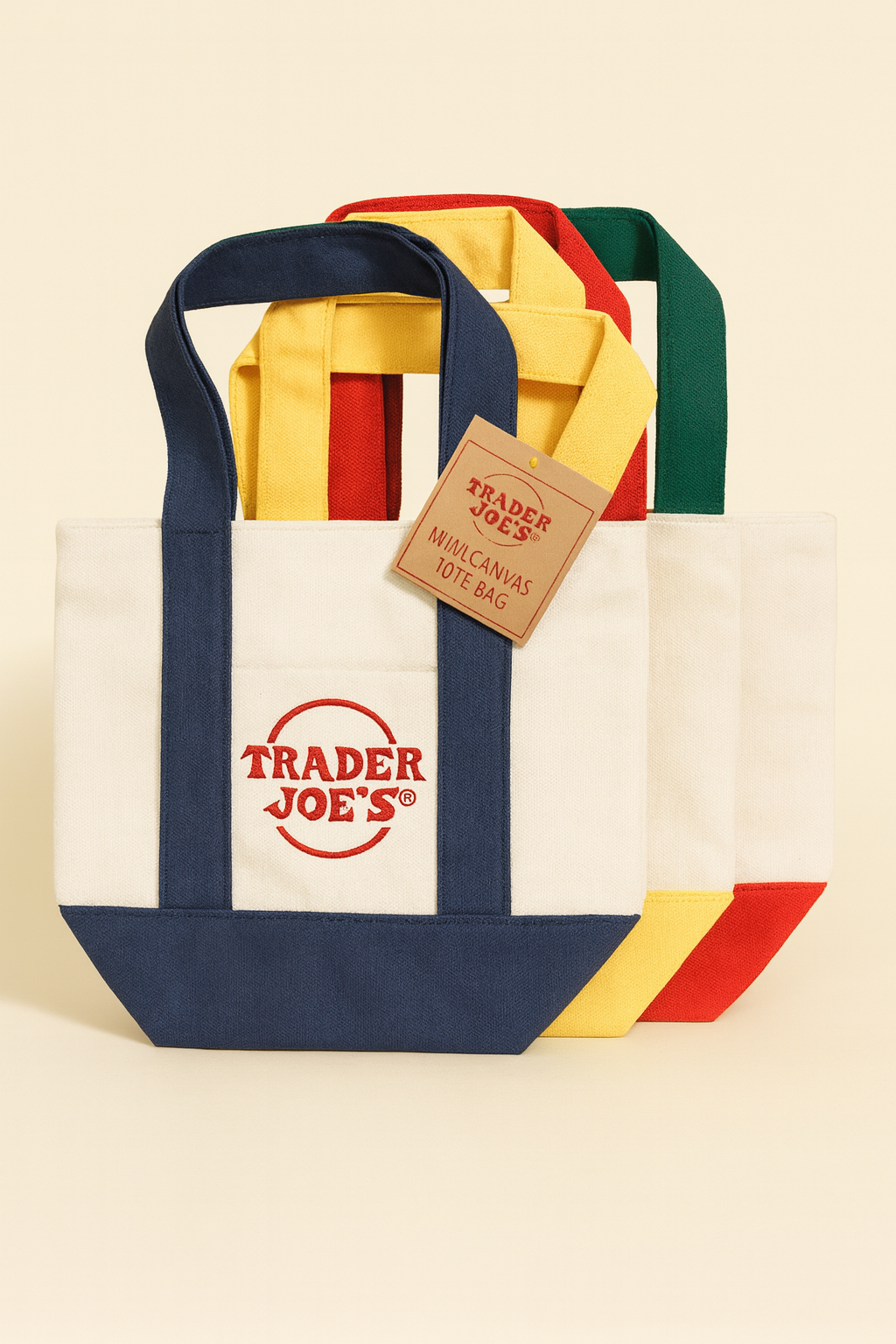 Mini Canvas Tote Bag
