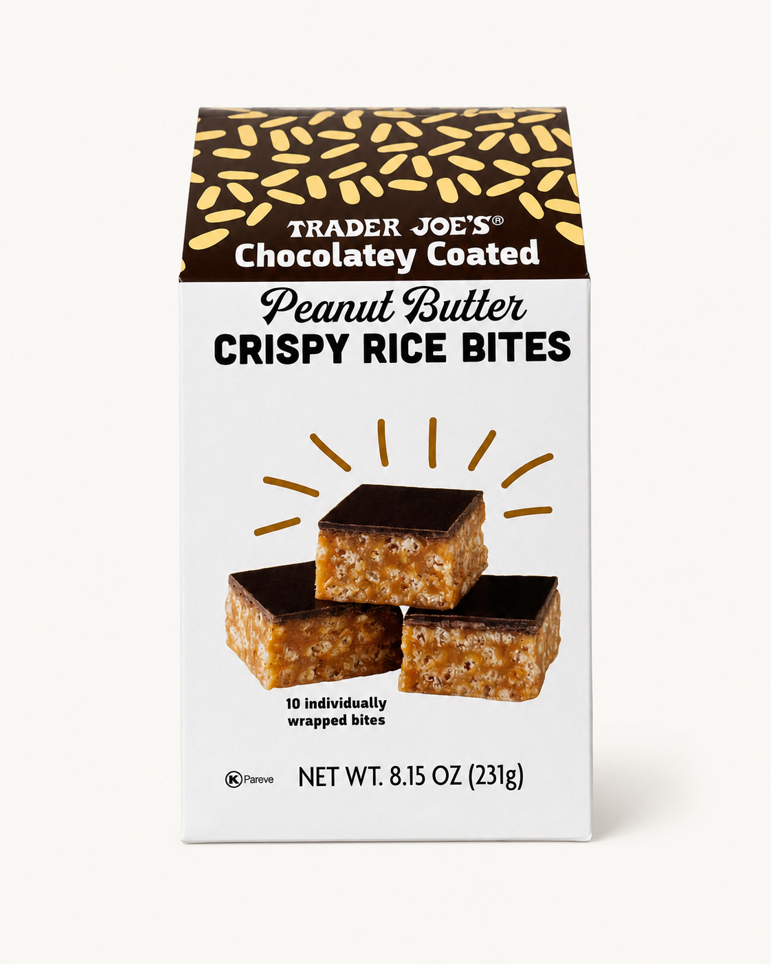 Trader Joe's Chocolate Coated Peanut Butter Crispy Rice Bites
