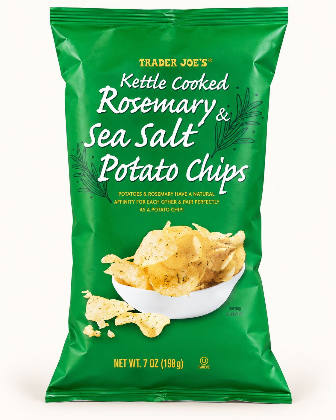 Kettle Cooked Rosemary & Sea Salt Potato Chips