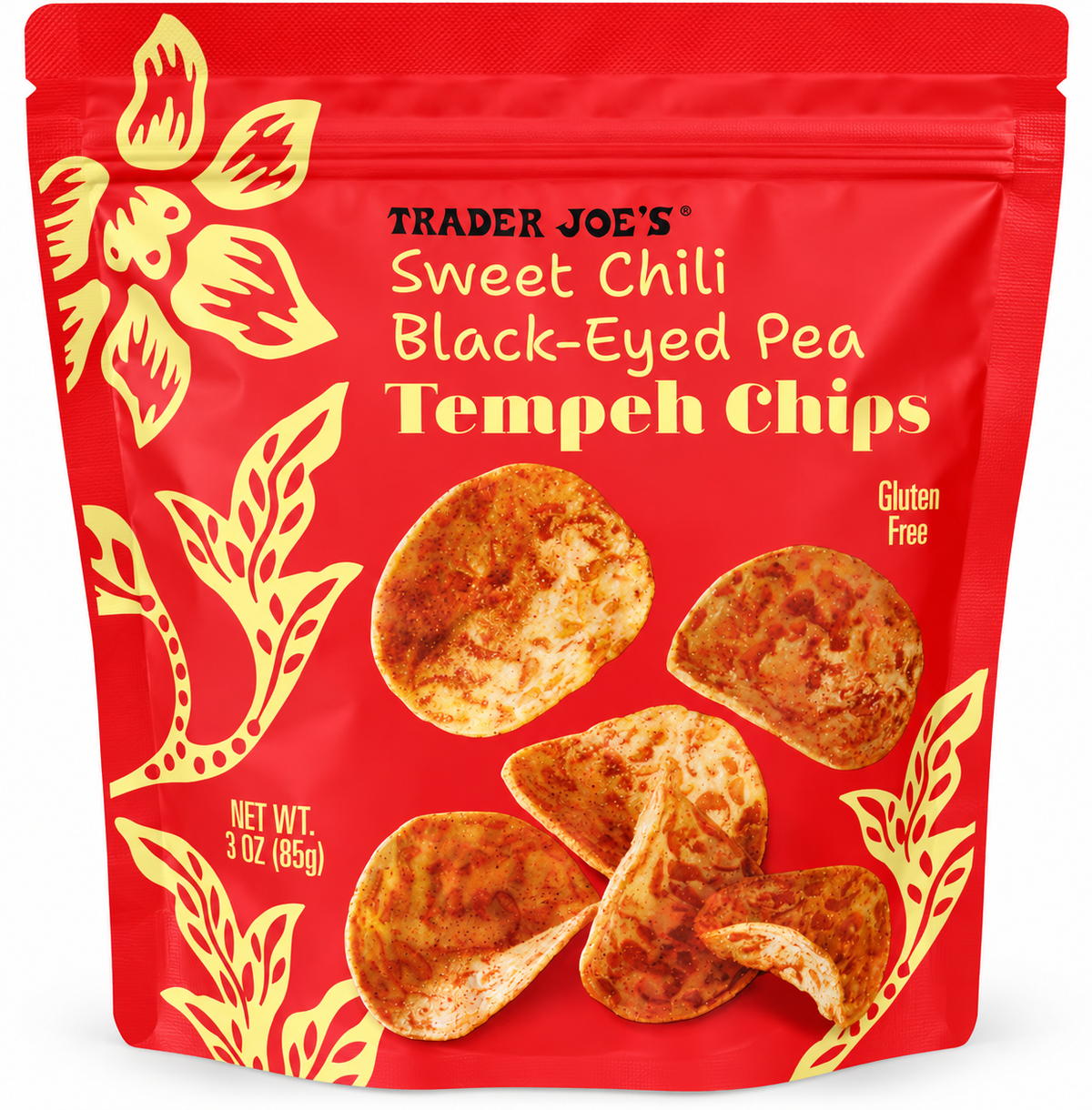 Trader Joe's Sweet Chili Black-Eyed Pea Tempeh Chips
