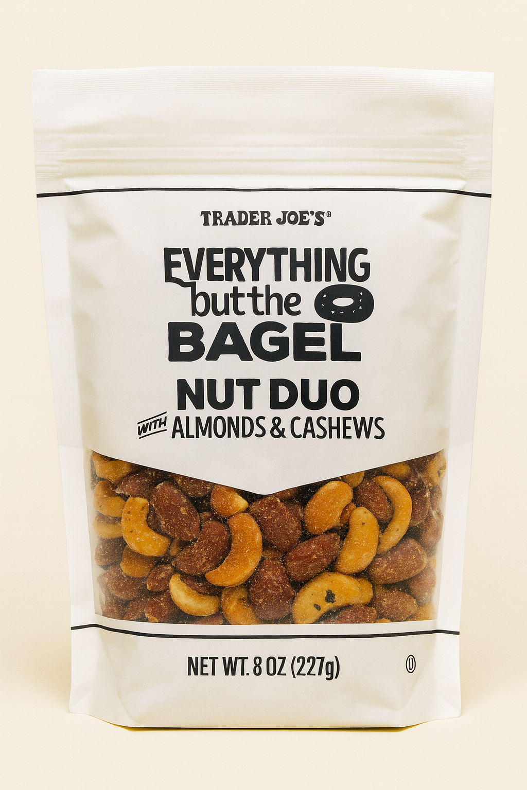 Duo de noix et de bagels "tout-garnis"