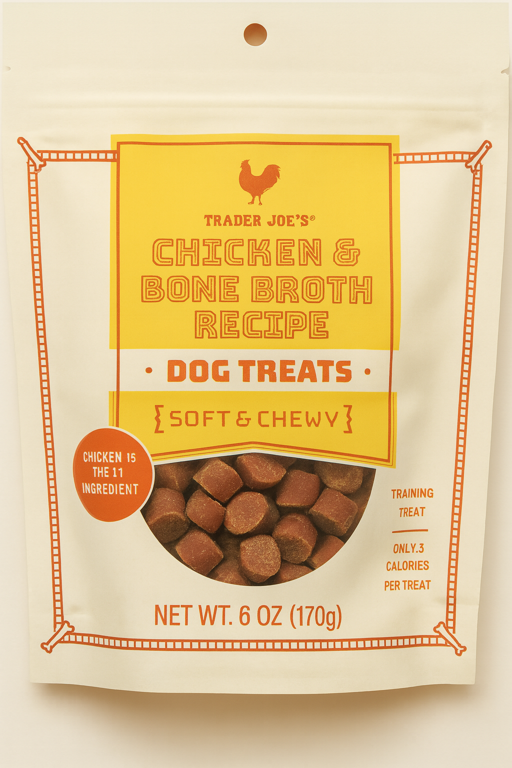 Chicken & Bone Broth Recipe Dog Treats