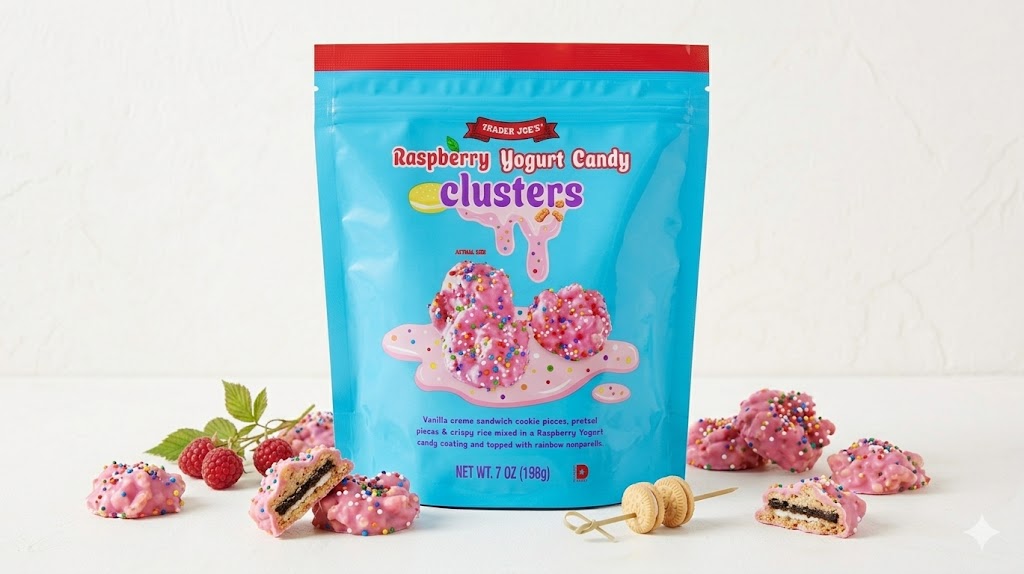 Trader Joe’s Raspberry Yogurt Candy Clusters