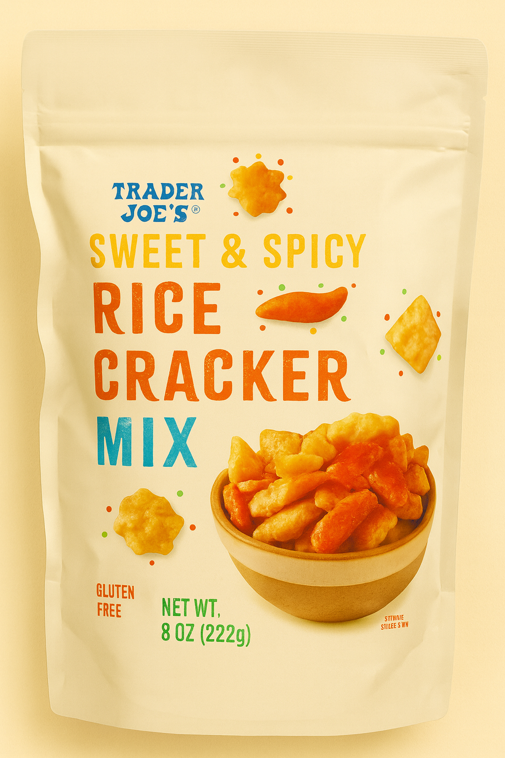 Sweet & Spicy Rice Cracker Mix