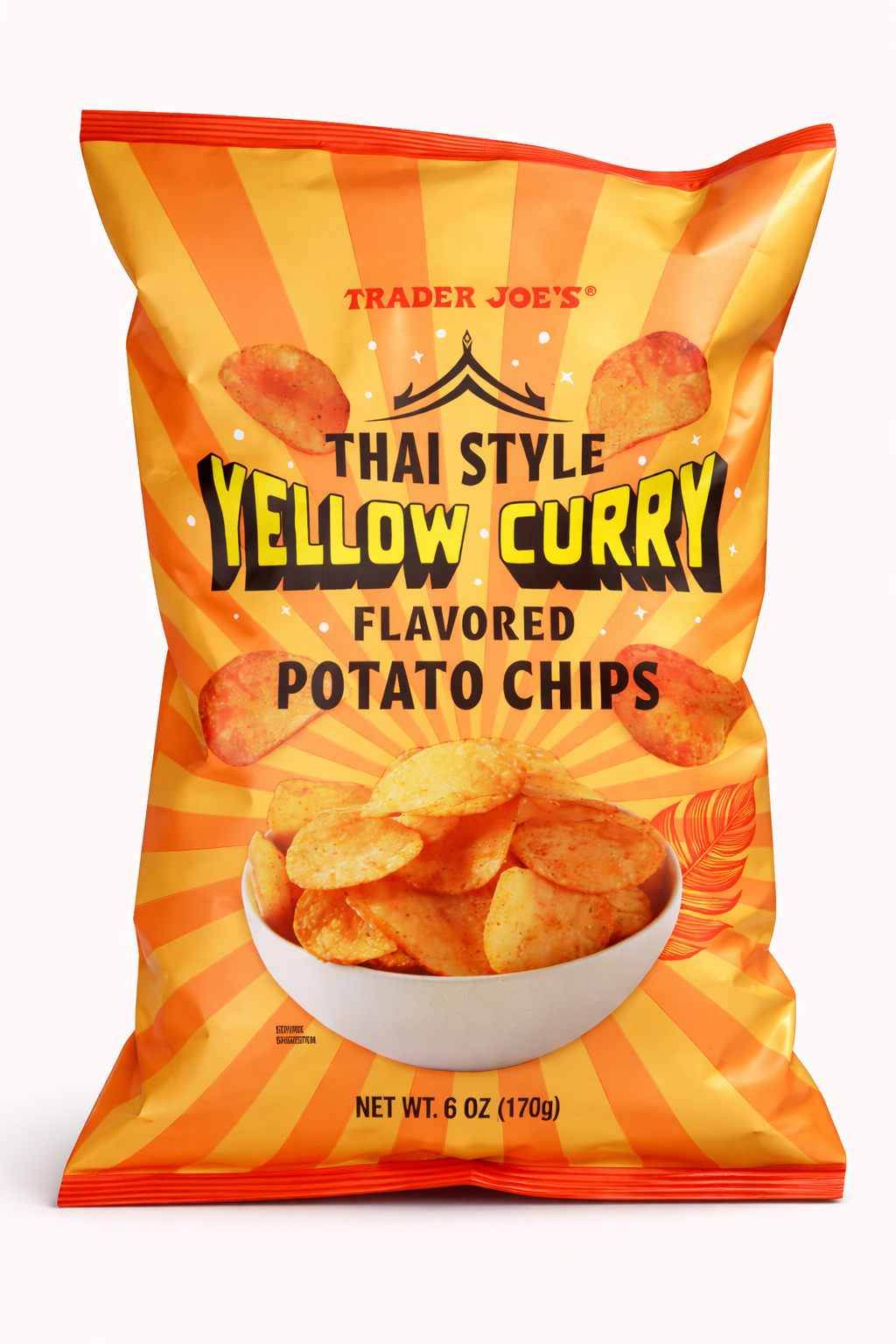 Thai Style Yellow Curry Flavored Potato Chips