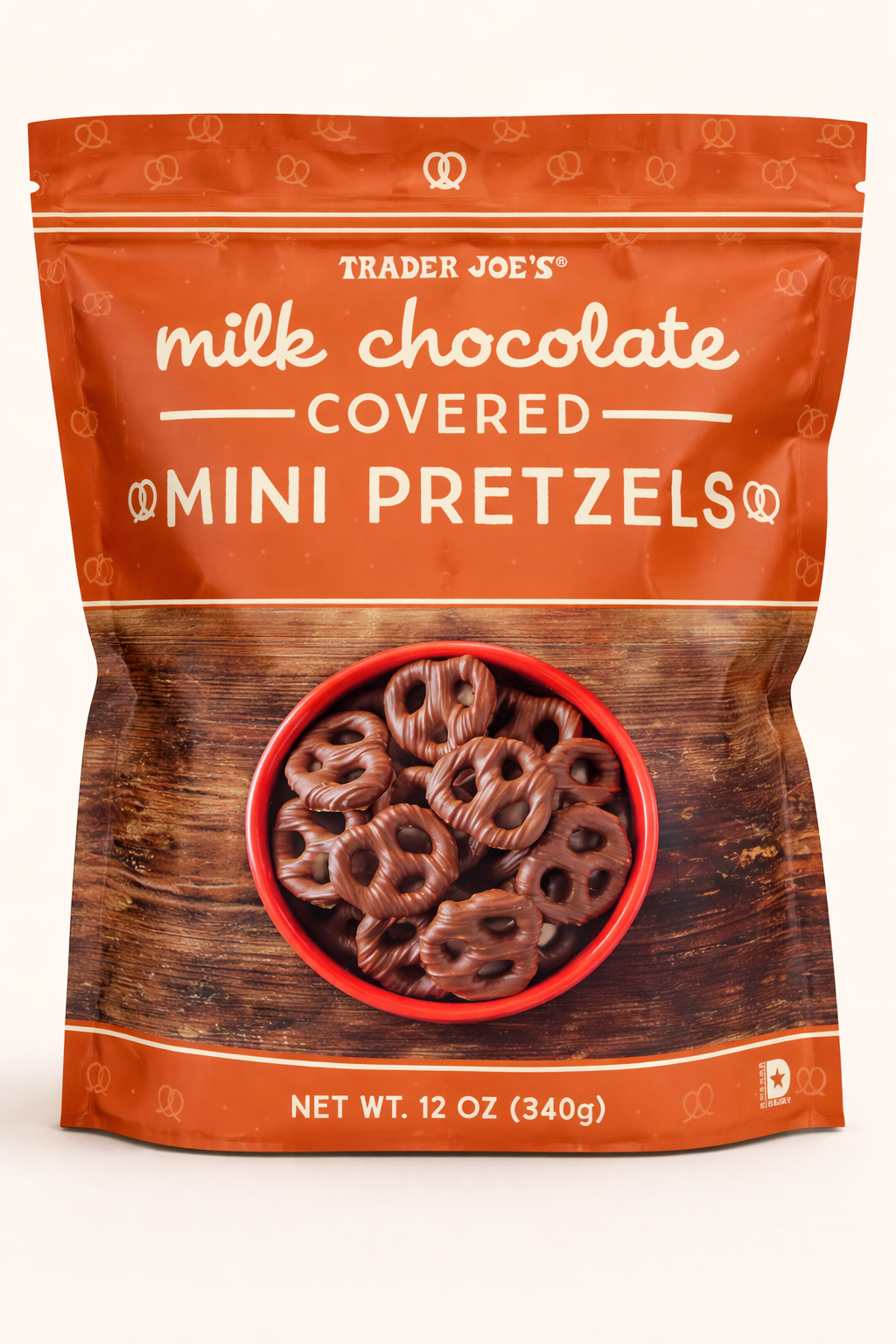 Milk Chocolate Covered Mini Pretzels