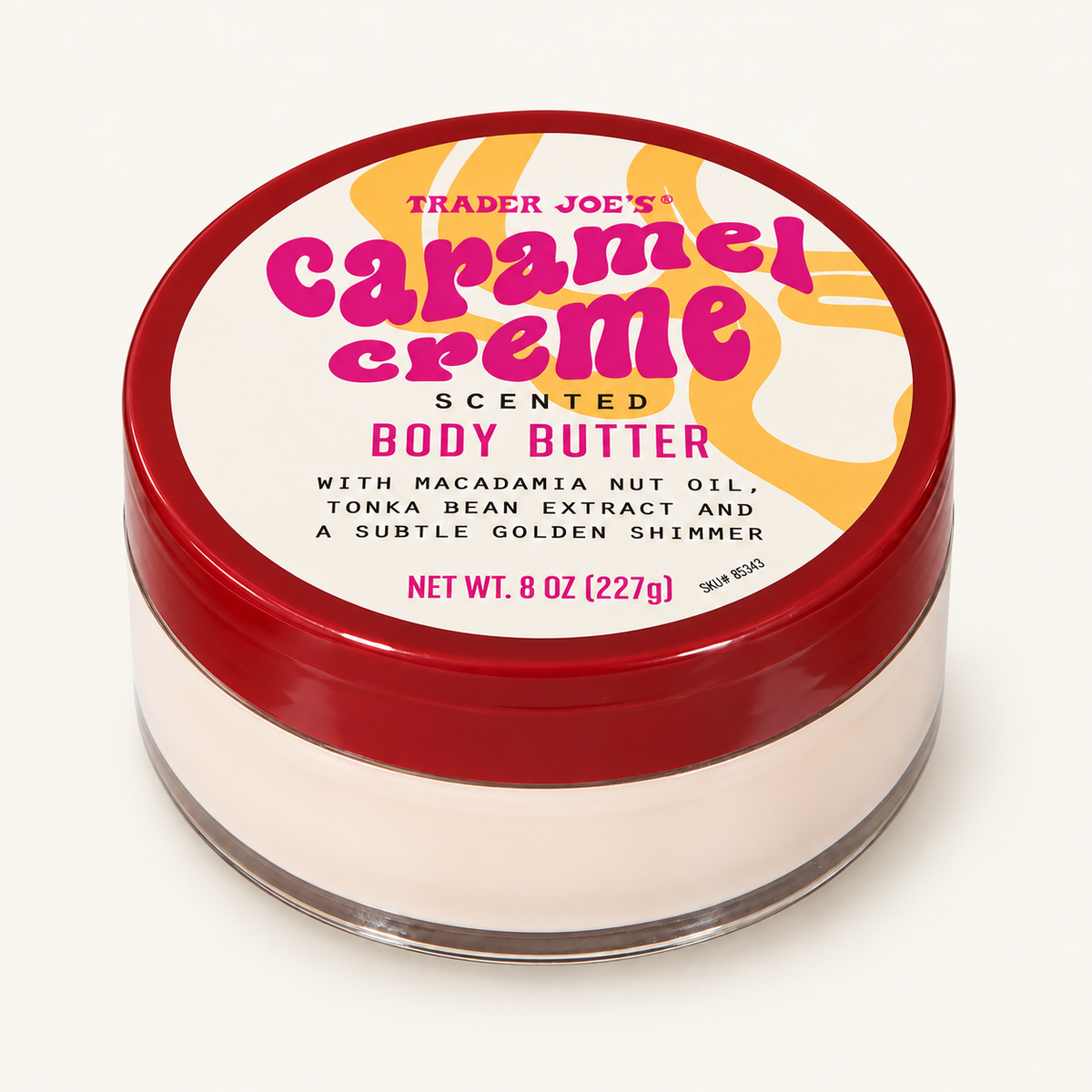 Trader Joe's Caramel Creme Scented Body Butter