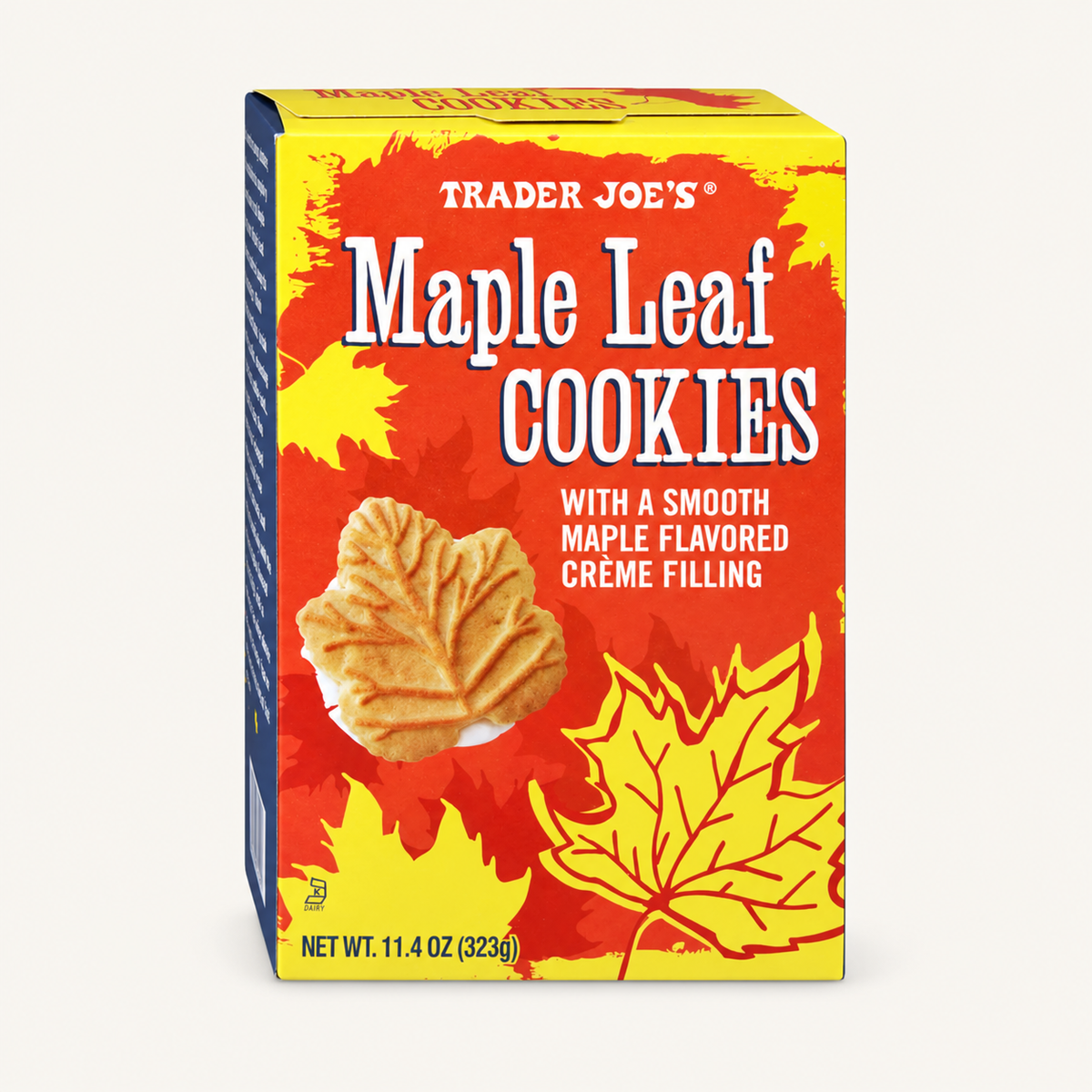 Trader Joe's Maple Leaf Cookies