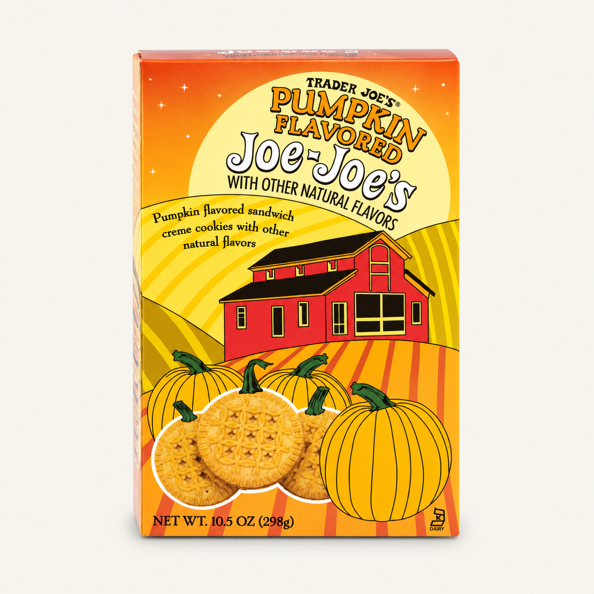 Trader Joe's Pumpkin Joe-Joe's Cookies