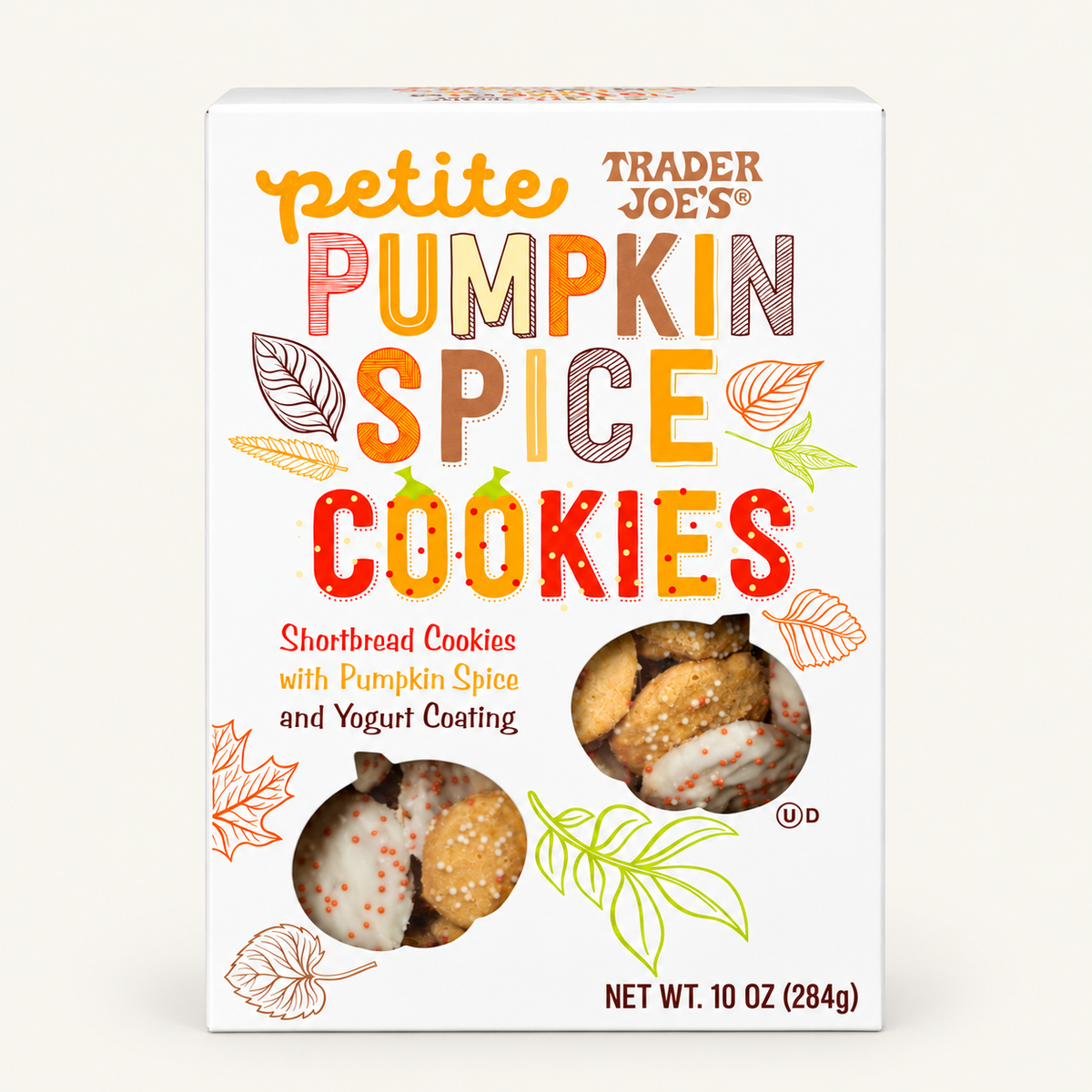 Trader Joe's Petite Pumpkin Spice Cookies