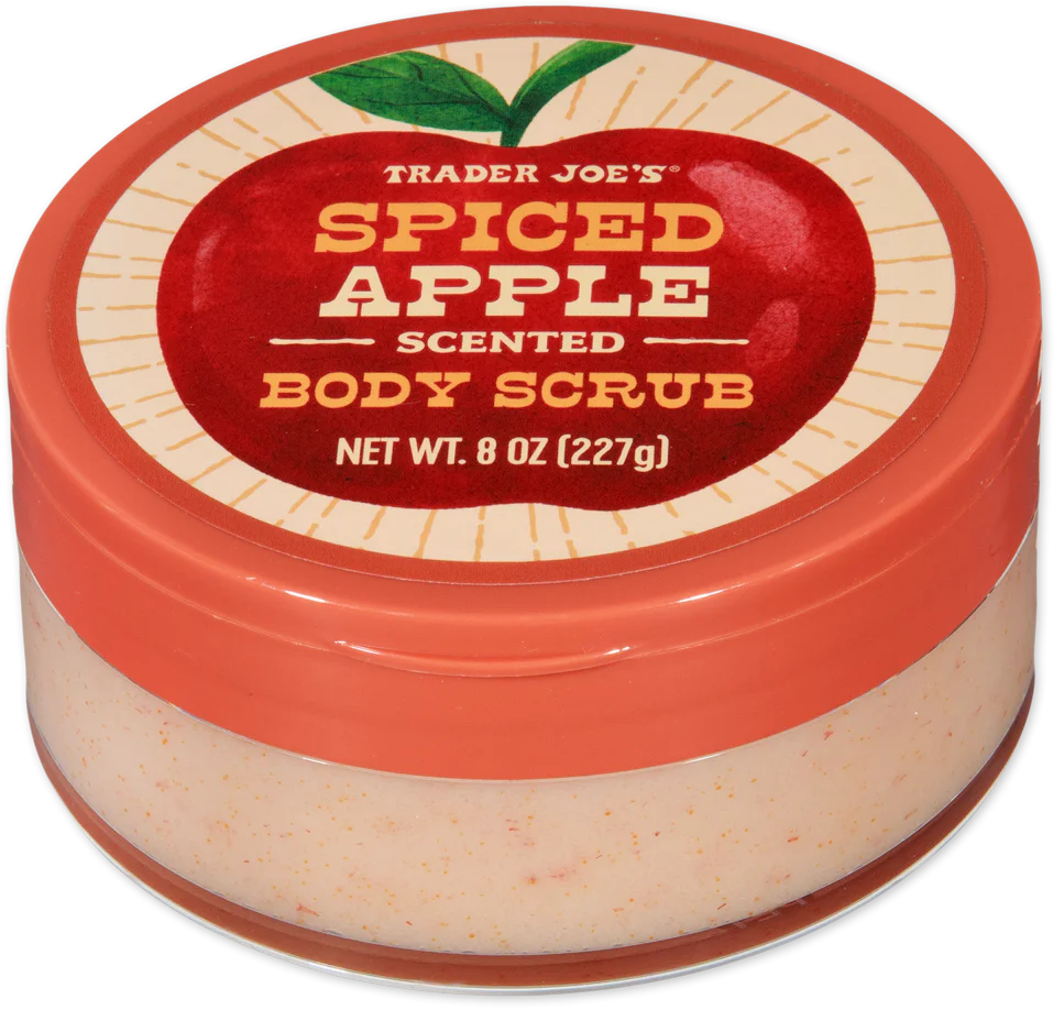 Trader Joe’s Spiced Apple Scented Body Scrub, 8 oz jar